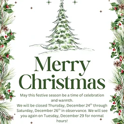 Library Closed – Christmas Holiday