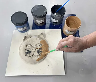Make A Mask with Danielle~The Clay Lady on Saturday, June 13 from 10:00-11:30