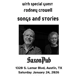 Sam Baker w/ special guest Rodney Crowell