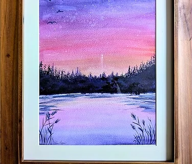 Premium Workshop – Beginner Watercolor Landscape
