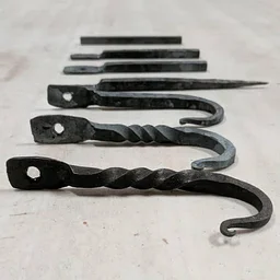 Forged Wall Hooks with Robert Burns