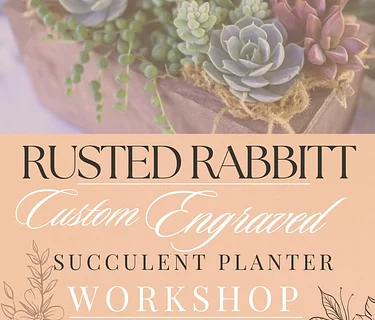 Workshop: Rusted Rabbitt Succulent