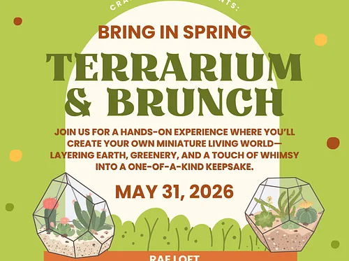 Spellbound Brunch and Crafts: Springtime Terrariums
