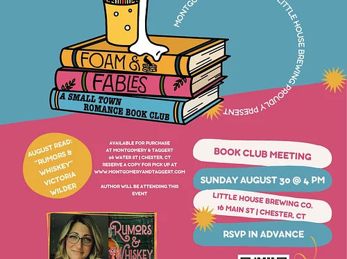 Foam & Fables: A Small Town Romance Book Club: August