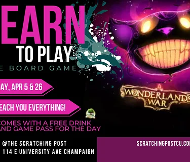 Board Game Concierge Night – Learn to Play Wonderland’s War