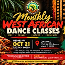 West African Dance Class with Delou Africa!!