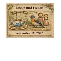 Craft Classes at the Inn - Teacup Bird Feeders