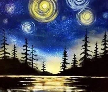 Van Gogh Northern Lights