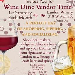 Wine Dine Vendor Time Denison