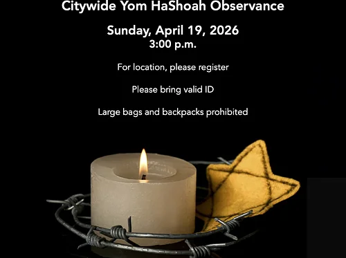 Yom HaShoah Citywide Observance