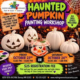Haunted Pumpkin Workshop
