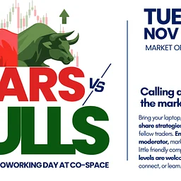 Bears vs. Bulls: A Day Trading Coworking Day