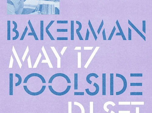 Poolside with Bakerman