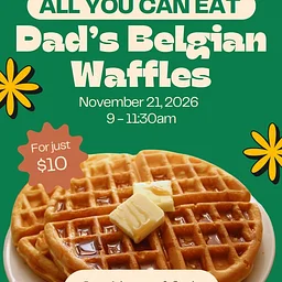 Dad’s Belgian Waffles