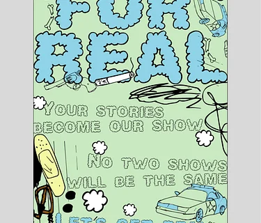For Real | Monthly Storytelling & Improv Comedy Show (7:30pm)