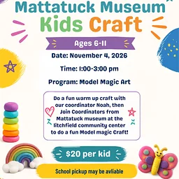 Mattatuck Museum Kids Craft: Model Magic Art