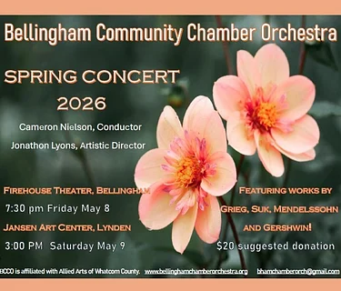 Bellingham Community Chamber Orchestra Spring 2026 Concert