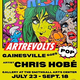 Gainesville Goes Pop Exhibit by Chris Hobé – Smithgall Arts Center