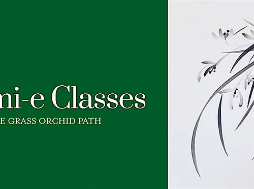 Virtual Sumi-e: The Grass Orchid Path (Sundays)