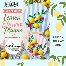 Lemon Blossom Plaque
