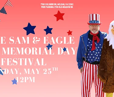 Memorial Day with Uncle Sam & Eagle
