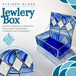 Stained Glass Jewelry Box