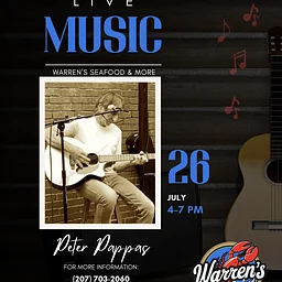 live music - Peter Pappas