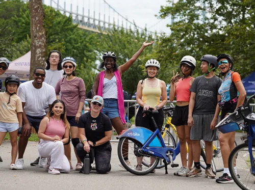 Bike Ride to Earth Day Festival