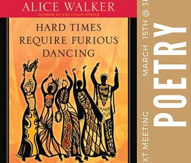 Poetry Book Club: Hard Times Require Furious Dancing
