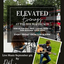 Live Music- Pat Anderson-Elevated Evenings at the Double Decker