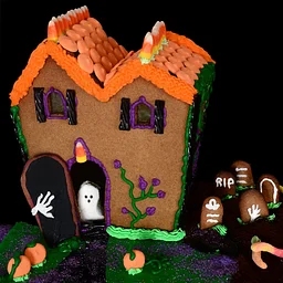 Haunted Gingerbread Houses