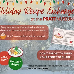 Holiday Recipe Exchange at the PRATT