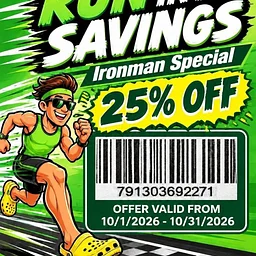 Run Into Savings at Crocs