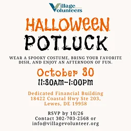 3rd Annual Halloween Potluck Event