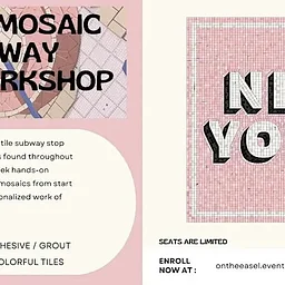 On The Easel: 4-Week Mosaic Workshop