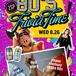 80’s Themed Trivia Night