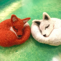 Needle Felted Fox for Beginners