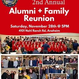2nd Annual Alumni + Family Reunion