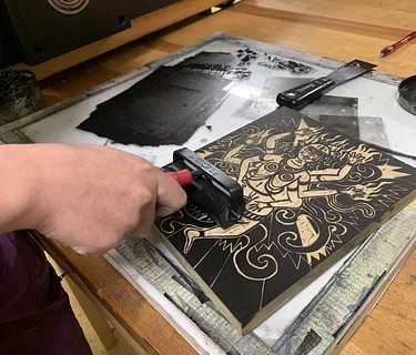 Woodblock Relief Printmaking