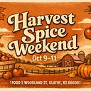 Harvest Spice Weekend 🍂