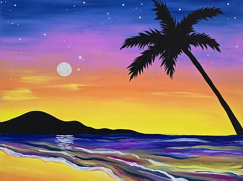 Paint + Sip "Tropical Paradise"