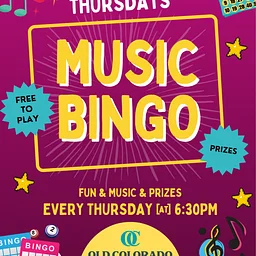 Thursday Music Bingo