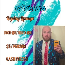 PADDY O’TRIVIA HOSTED BY AVERY BROW ~ 6PM