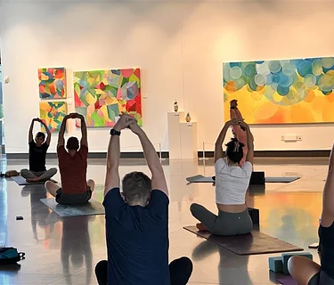 Yoga in the Gallery