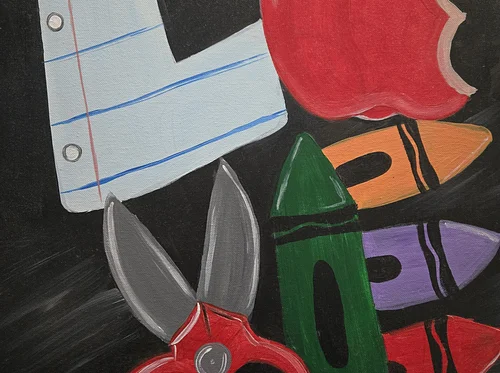 WE LOVE OUR TEACHERS Sip and Paint Class