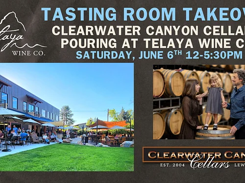 Tasting Room TAKEOVER with Clearwater Canyon Cellars