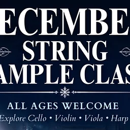 December Sample String Music Class