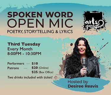 Spoken Word Open Mic: Poetry, Storytelling & Lyrics 