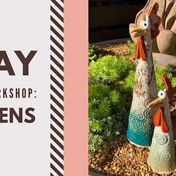 Two-Day Pottery Workshop: Chickens (Day 2 of 2)