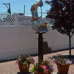 "Endeavor" by Joseph Mooney Sculpture Rededication